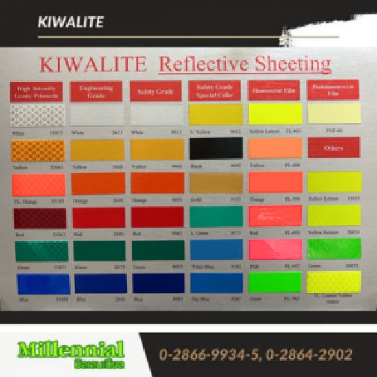 สติกเกอร์สะท้อนแสง Kiwalite