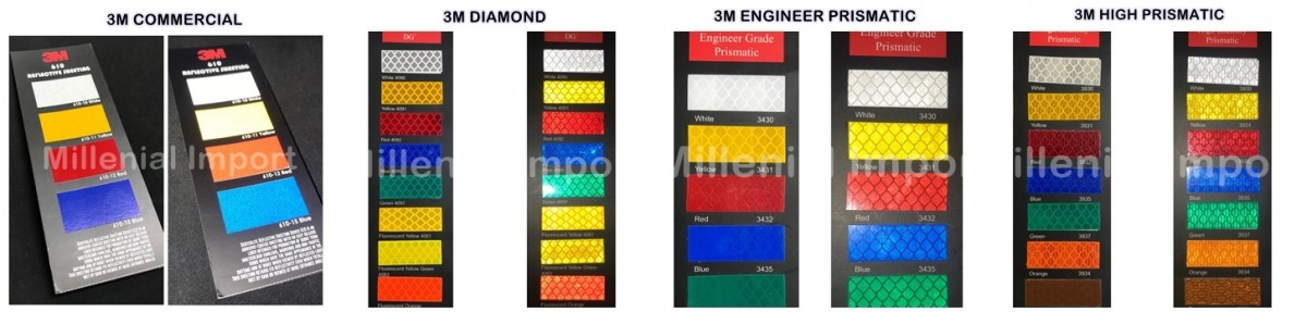 สติกเกอร์สะท้อนแสง 3M สติกเกอร์สะท้อนแสง 3M